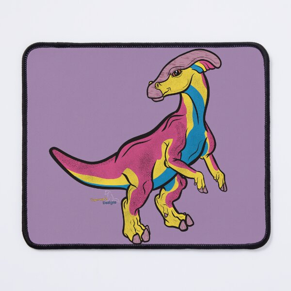 Item preview, .Pansexusaurolophus/Parasaurolophus - Pansexual Pride designed and sold by tygerwolfe.