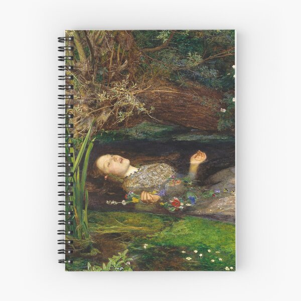 Item preview, Ophelia Painting by John Everett Millais  designed and sold by Vintage Wall Art.