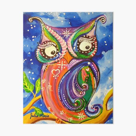 Owlee Art Board Print