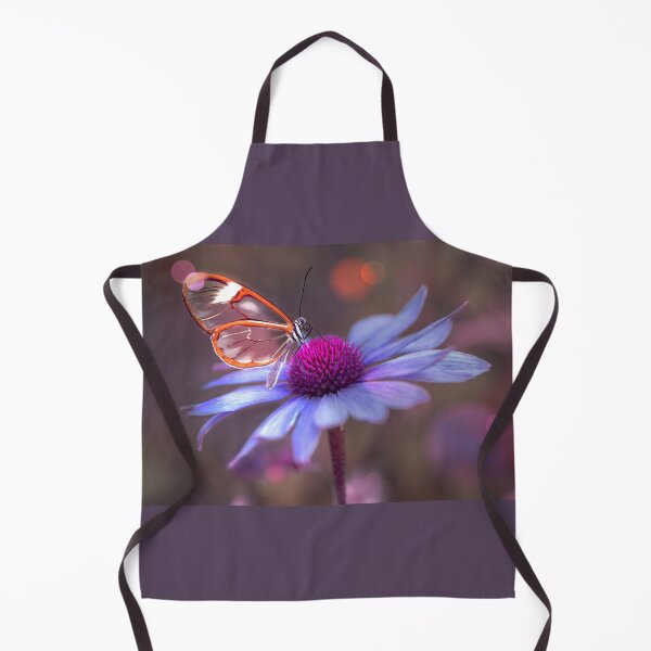 Item preview, Glasswing Butterfly On Echinacea designed and sold by Alisonchambers2.