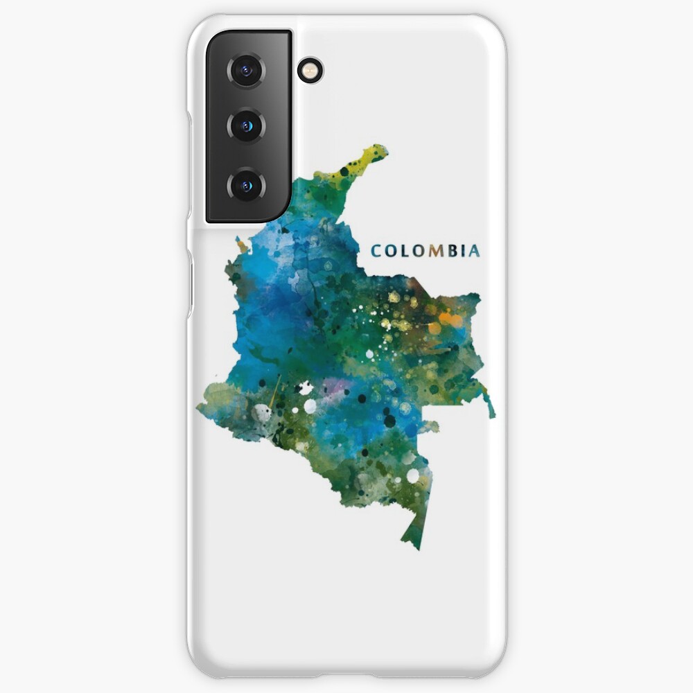 "Colombia" Samsung Galaxy Phone Case for Sale by MonnPrint Redbubble