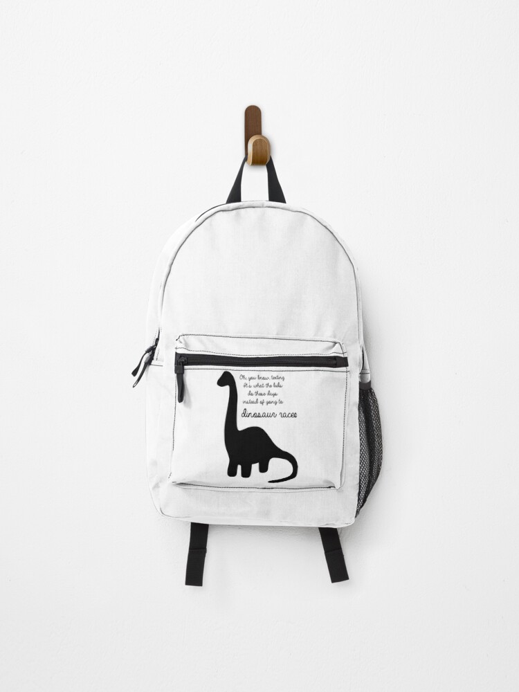 Thumbnail 1 of 3, Backpack, Dinosaur Races designed and sold by KatelynsMartin.