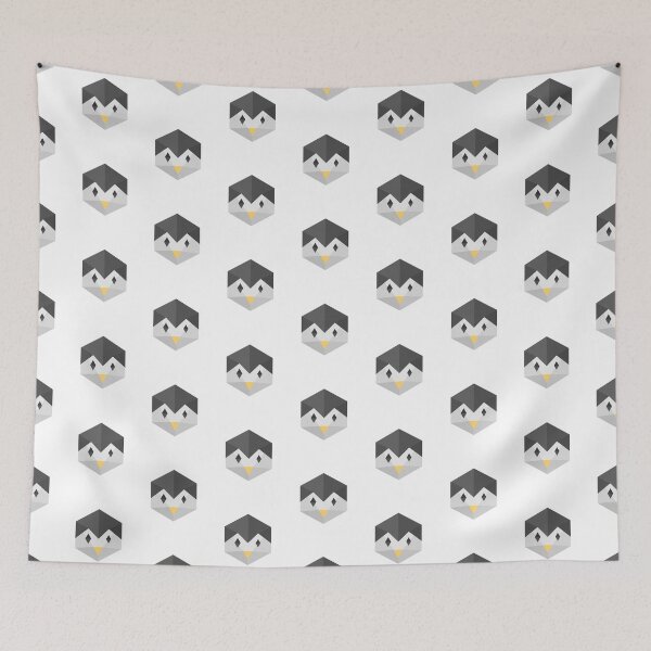 Item preview, Animinimal Penguin (white) designed and sold by animinimal.