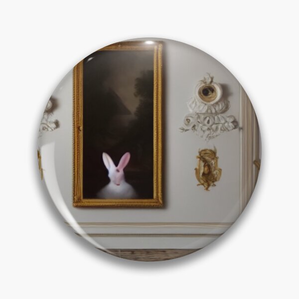 Item preview, White rabbit at the louvre  designed and sold by tjjumper.