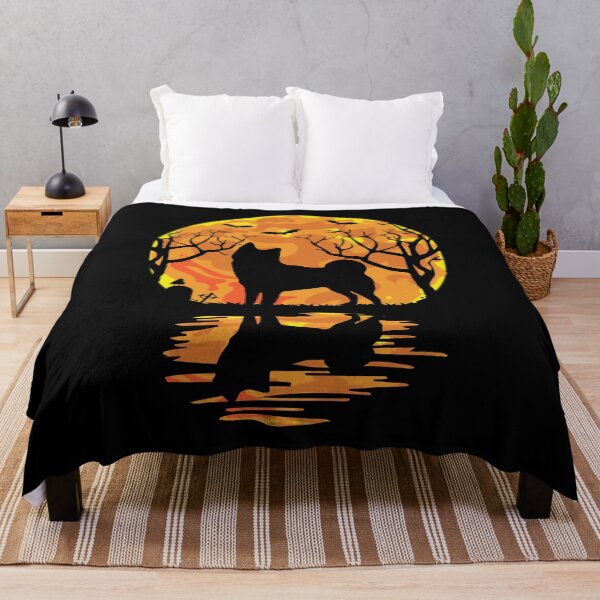Item preview, Funny Finnish Spitz Spooky Halloween For Dog Lovers designed and sold by GravitiTees.