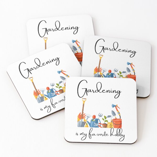 Item preview, gardening is my favorite hobby designed and sold by Inspirely.