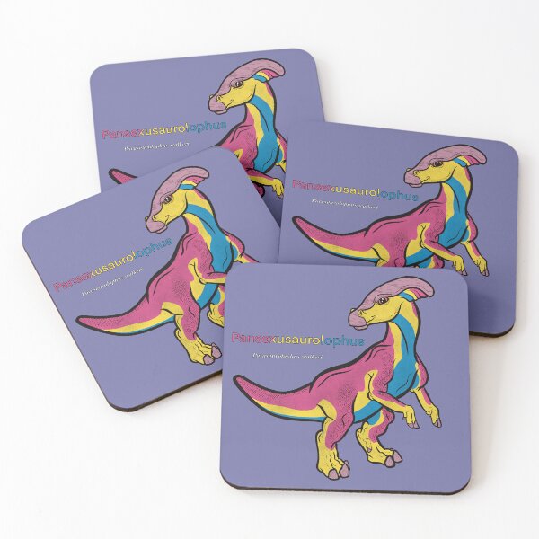 Item preview, Pansexusaurolophus/Parasaurolophus Text - Pansexual Pride designed and sold by tygerwolfe.