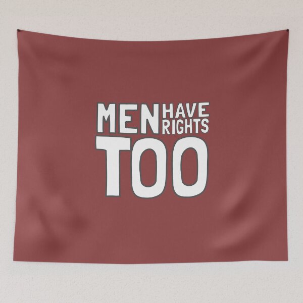 Item preview, Funny Men's Rights Parody T Shirt- Men have Rights Too designed and sold by JoashuaTees.