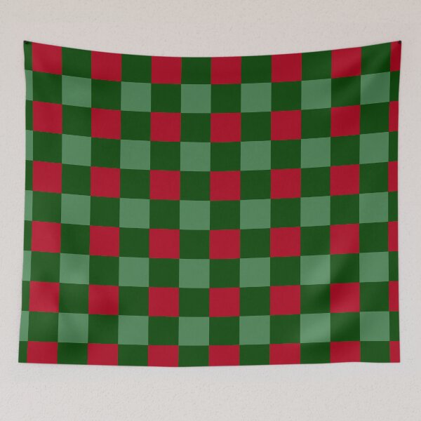 Item preview, Christmas buffalo plaid pattern designed and sold by Mirarima.