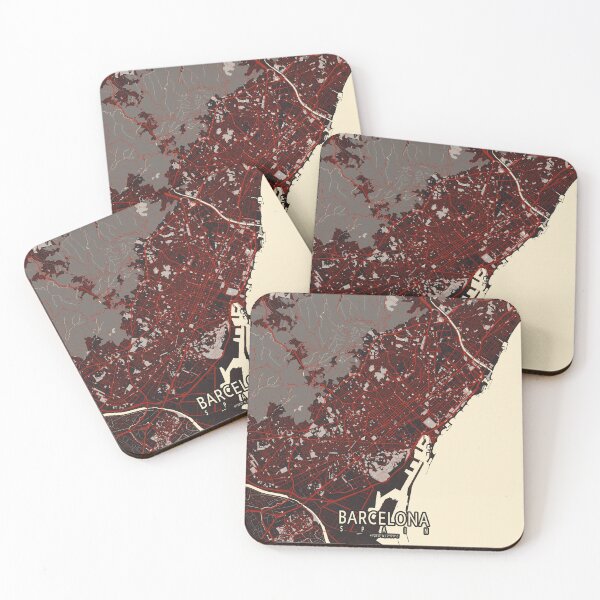 Item preview, Barcelona City Map of Spain - Vector designed and sold by deMAP.