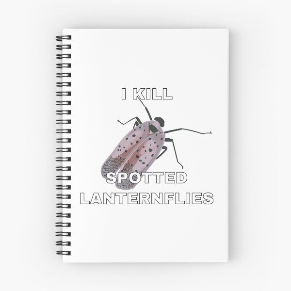 Item preview, I Kill Spotted Lanternflies (White Background)  designed and sold by mintiiluna.