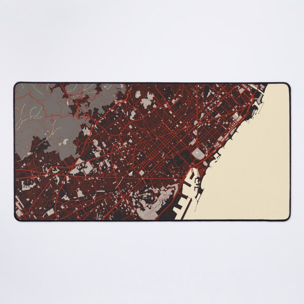 Item preview, Barcelona City Map of Spain - Vector designed and sold by deMAP.