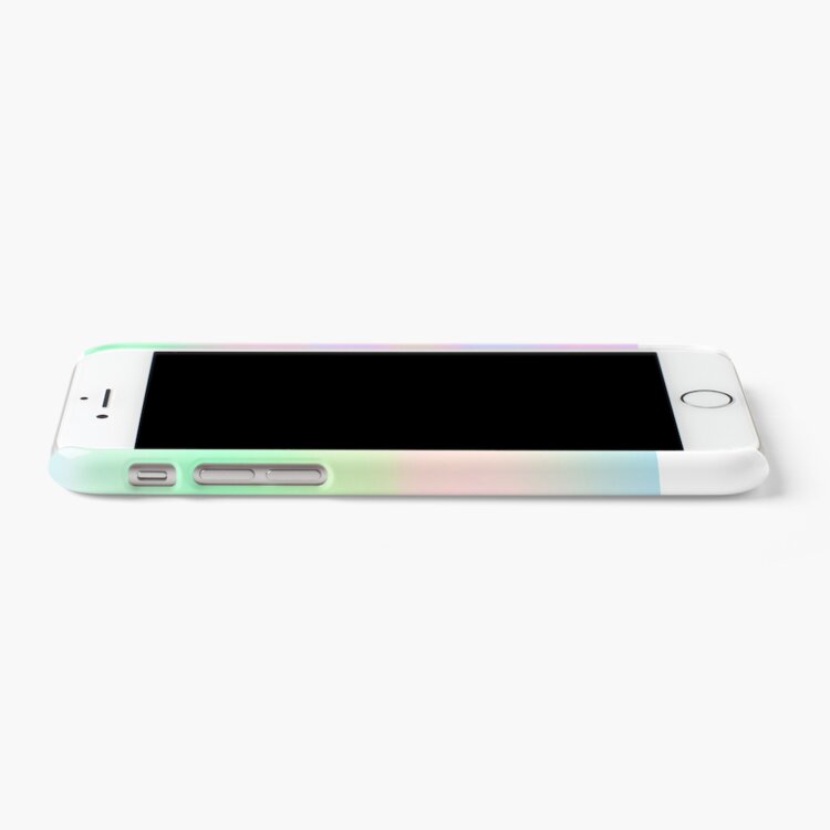 Alternate view of H.I.P.A.B - Holographic Iridescent Pantone Aesthetic Background pt 4 iPhone Case & Cover