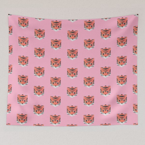 Item preview, Animinimal Tiger (pink) designed and sold by animinimal.