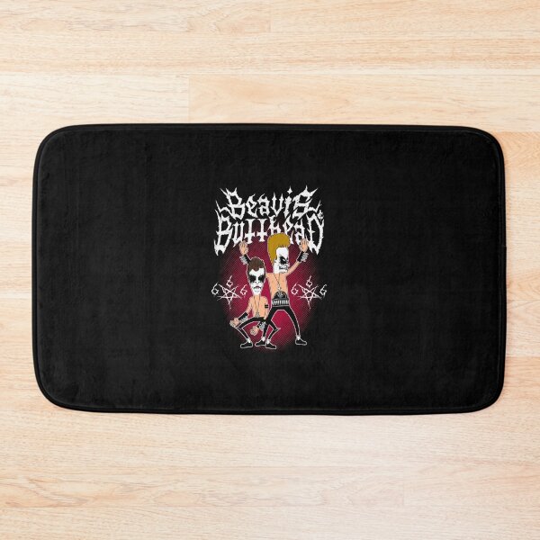 Item preview, Black Metal Buttheads - Funny Heavy Metal - 90_s Cartoon   designed and sold by LouisesStephens.