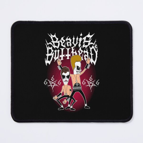 Item preview, Black Metal Buttheads - Funny Heavy Metal - 90_s Cartoon   designed and sold by LouisesStephens.
