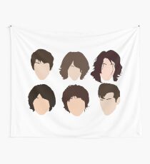 Tela decorativa La evolución del cabello de Alex Turner