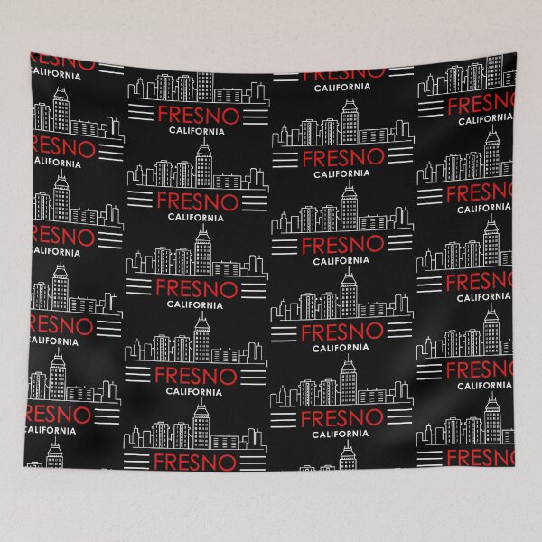 Item preview, City Skyline Fresno California  designed and sold by FanityPrints.