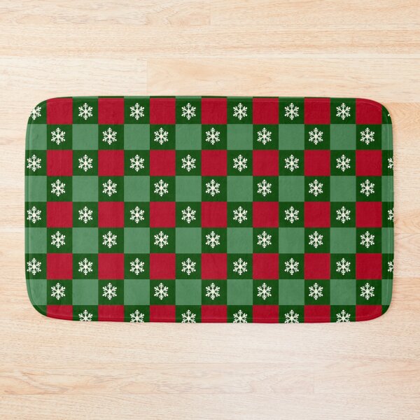 Item preview, Christmas buffalo plaid pattern designed and sold by Mirarima.