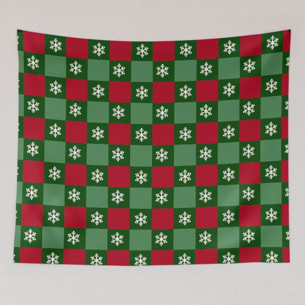 Item preview, Christmas buffalo plaid pattern designed and sold by Mirarima.
