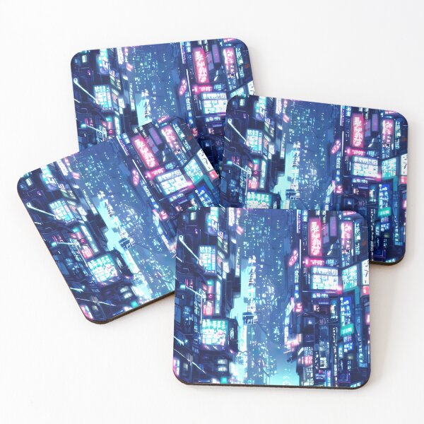 Item preview, Futuristic city Lights - Classic Style  designed and sold by Devin Farinsky.