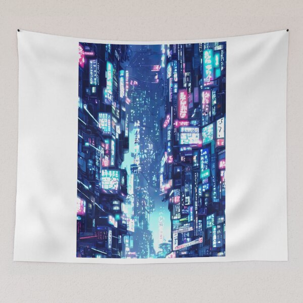 Item preview, Futuristic city Lights - Classic Style  designed and sold by Devin Farinsky.