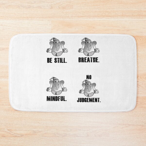 Item preview, Elephant Teaching Mindful Meditation designed and sold by my-green-gecko.
