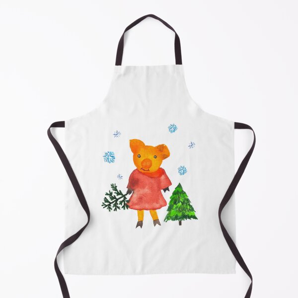 Item preview, Funny pig, Christmas and New Year design designed and sold by myikigai.