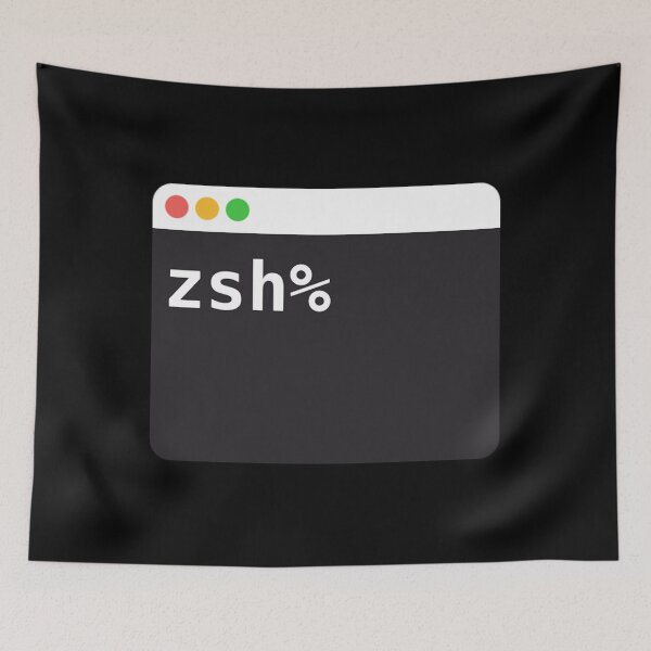 Item preview, ZSH Terminal designed and sold by ElfriedaMiller.