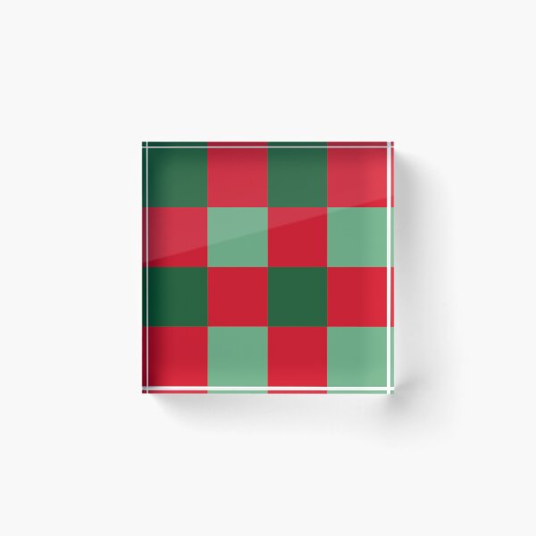 Item preview, Christmas buffalo plaid pattern designed and sold by Mirarima.
