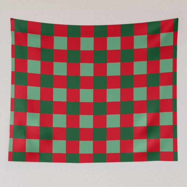 Item preview, Christmas buffalo plaid pattern designed and sold by Mirarima.
