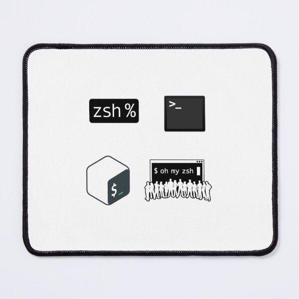 Item preview, Zsh sticker pack-programing designed and sold by ElfriedaMiller.