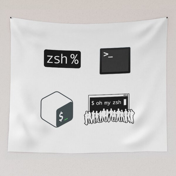 Item preview, Zsh sticker pack-programing designed and sold by ElfriedaMiller.