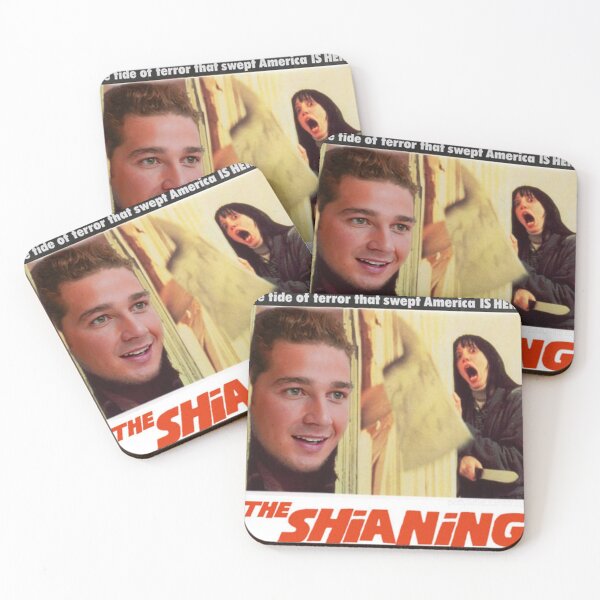 Item preview, Shia LaBeouf The Shining The Shianing Meme     designed and sold by Pauline  J Drost.