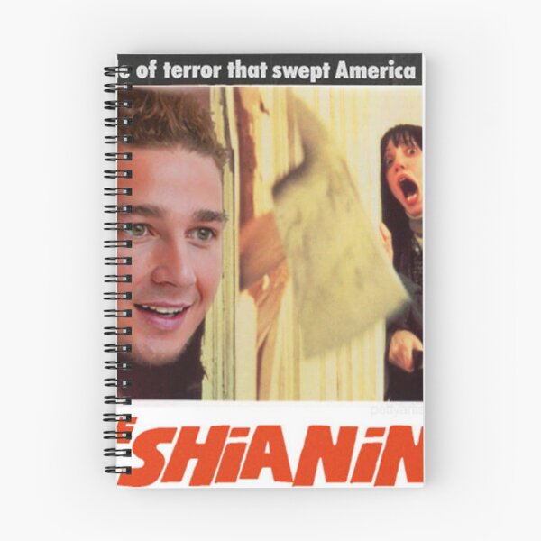 Item preview, Shia LaBeouf The Shining The Shianing Meme     designed and sold by Pauline  J Drost.