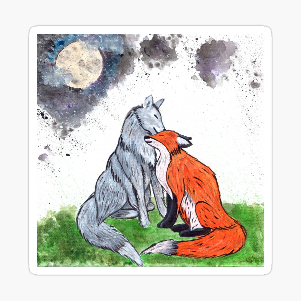 and Wolf Love" Poster for Sale by