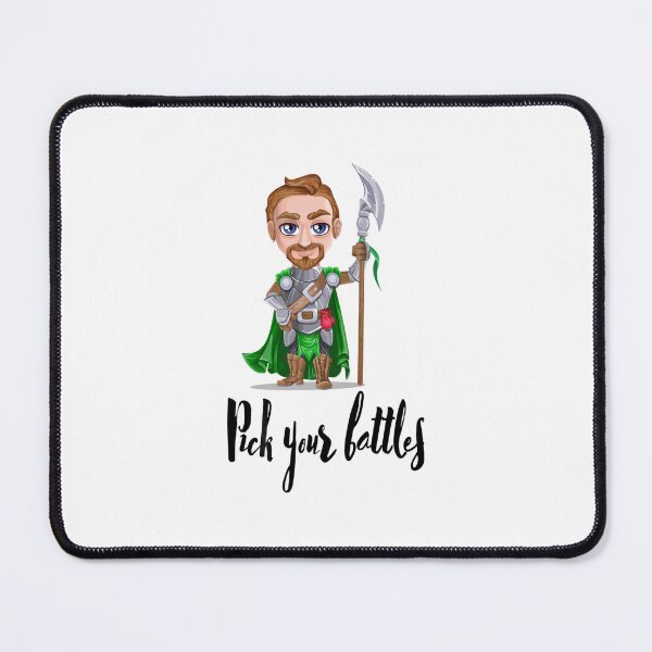 Item preview, you have to pick your battles, Sticker designed and sold by ElfriedaMiller.
