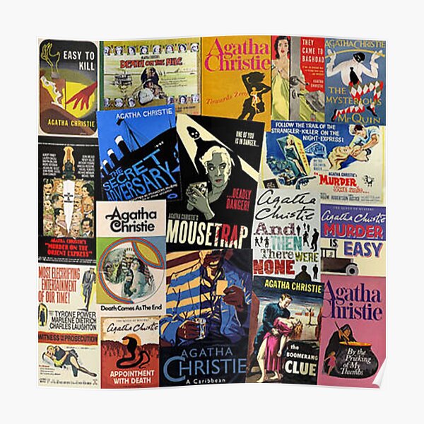 Agatha Christie Poster