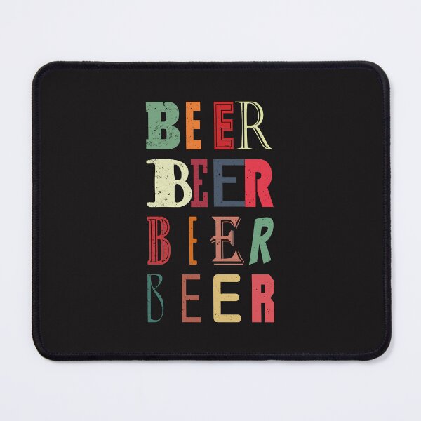 Item preview, Typographical Retro Beer funny tee designed and sold by quickkaart.