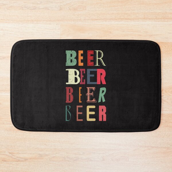 Item preview, Typographical Retro Beer funny tee designed and sold by quickkaart.