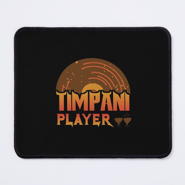 Item preview, Vintage Timpani Player Music Sticker designed and sold by ElfriedaMiller.
