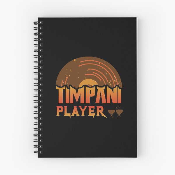 Item preview, Vintage Timpani Player Music Sticker designed and sold by ElfriedaMiller.