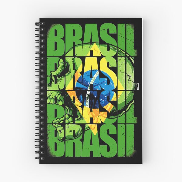 Item preview, Brazil Skull Flag designed and sold by LeoZitro.