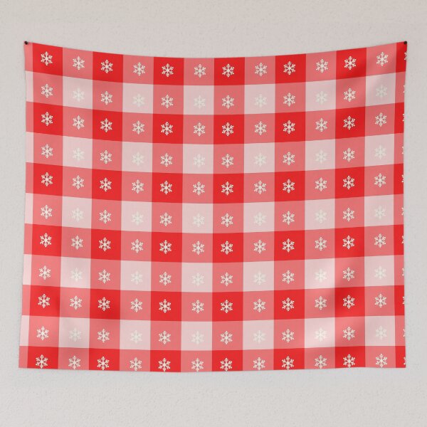 Item preview, Christmas buffalo plaid pattern designed and sold by Mirarima.