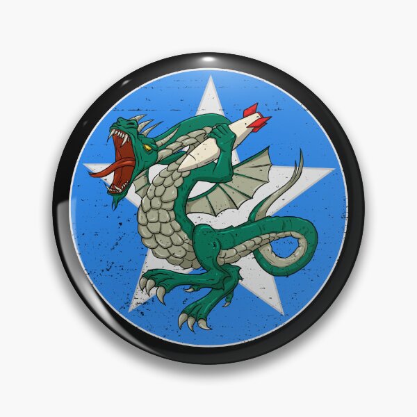 Item preview, 373rd Bomb Squadron Patch Vintage WWII Patch Dragons Gear designed and sold by DynamicDesign.