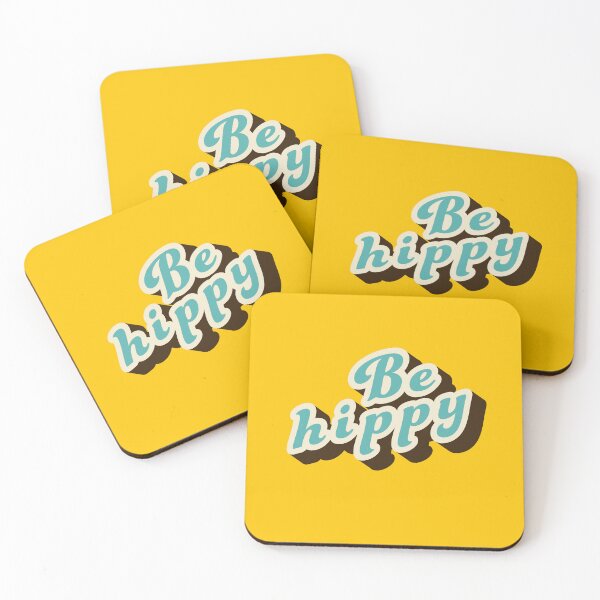 Item preview, Be hippy Retro Sign designed and sold by Urosek.