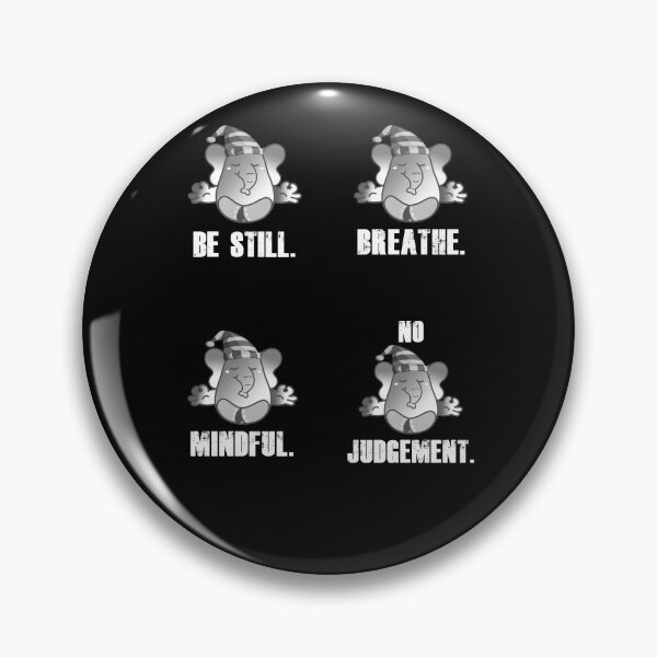Item preview, Elephant Teaching Mindful Meditation designed and sold by my-green-gecko.