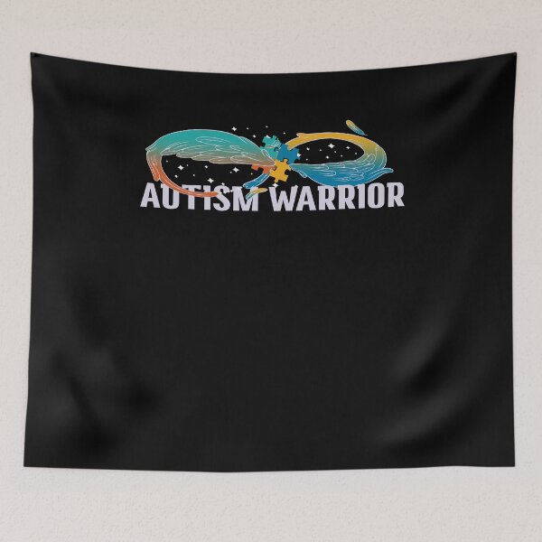 Item preview, Rainbow Wings Autism Awareness Autistic Autism Warrior designed and sold by Merchking1.