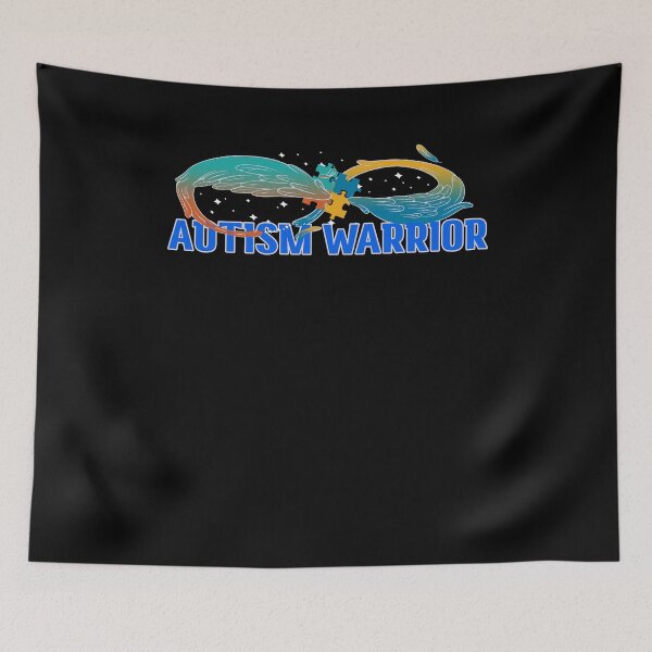 Item preview, Rainbow Wings Autism Awareness Autistic Autism Warrior designed and sold by Merchking1.