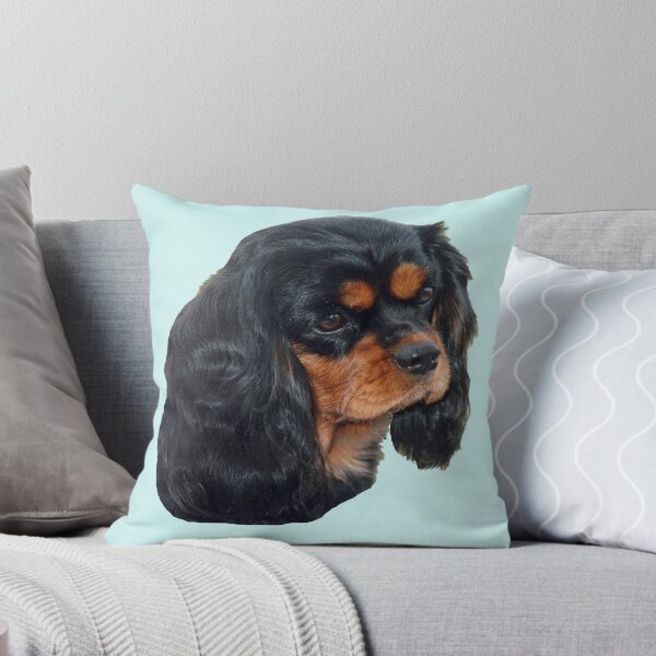Item preview, Black & Tan Cavalier König Charles Spaniel designed and sold by Jenny Brice.